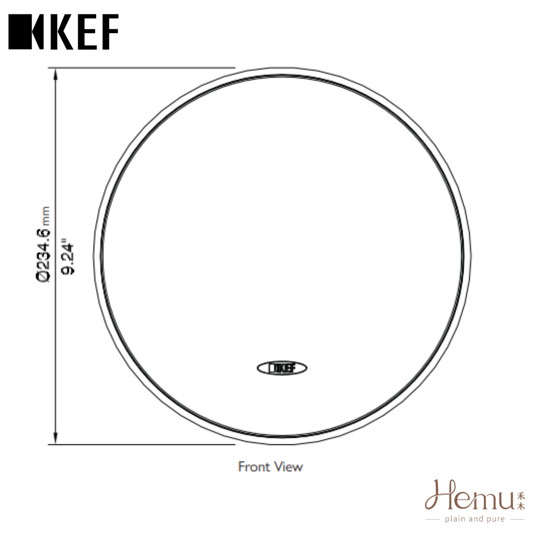 KEF - Ci160ER 崁入式揚聲器 (一對) - 禾木音響 - Hemu Audio