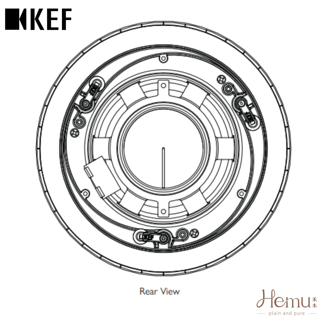 KEF - Ci160ER 崁入式揚聲器 (一對) - 禾木音響 - Hemu Audio