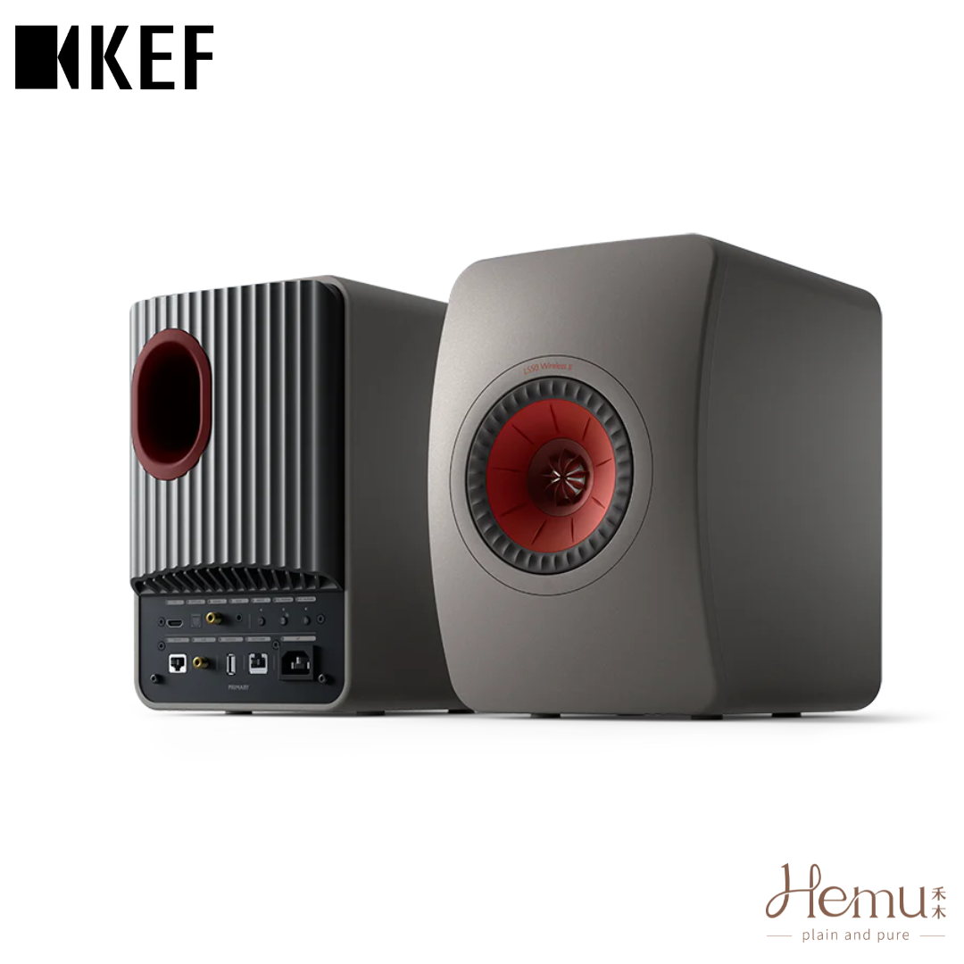 KEF - LS50 Wireless II 書架式揚聲器 (50週年紀念款/主動式) - 禾木音響 - Hemu Audio