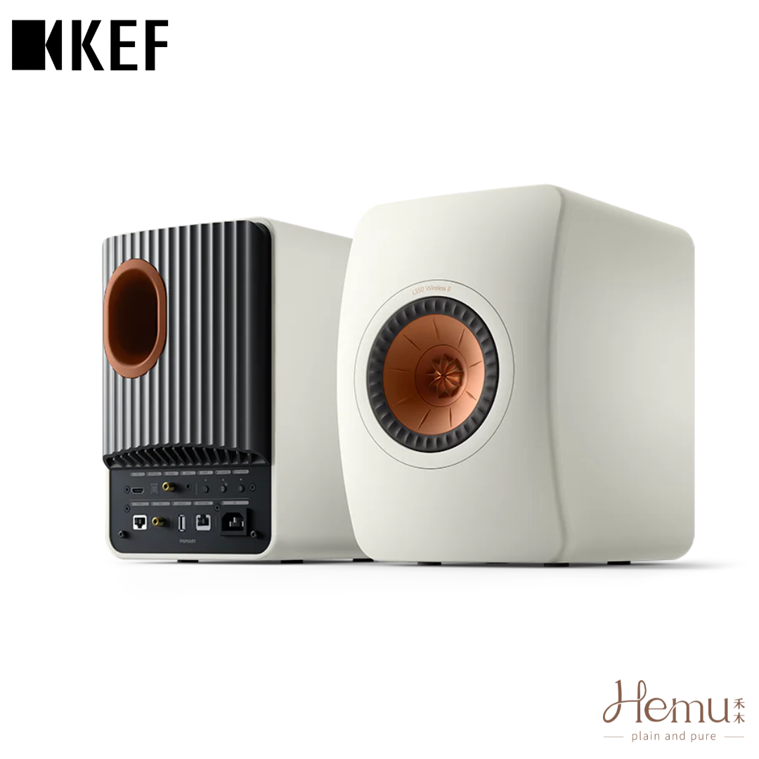 KEF - LS50 Wireless II 書架式揚聲器 (50週年紀念款/主動式) - 禾木音響 - Hemu Audio