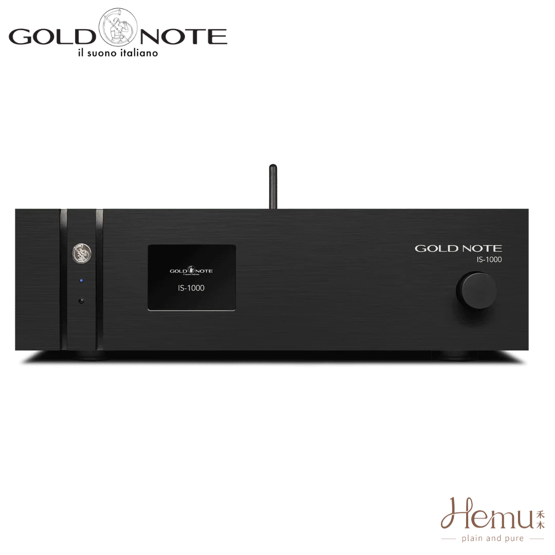 Gold Note - DS-1000 EVO 串流DAC播放器/數位前級 - 禾木音響 - Hemu Audio