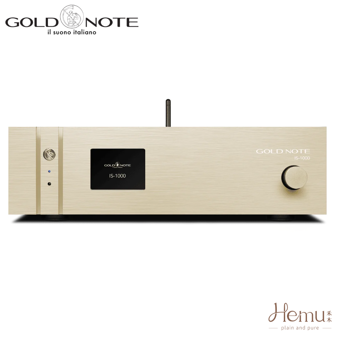 Gold Note - DS-1000 EVO 串流DAC播放器/數位前級 - 禾木音響 - Hemu Audio