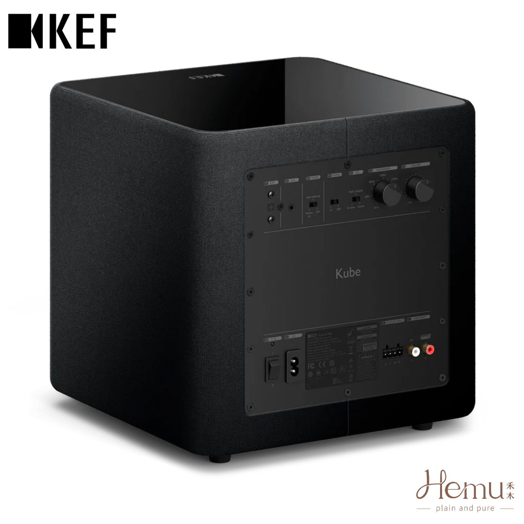 KEF - Kube 8 MIE 主動式超重低音喇叭 - 禾木音響 - Hemu Audio