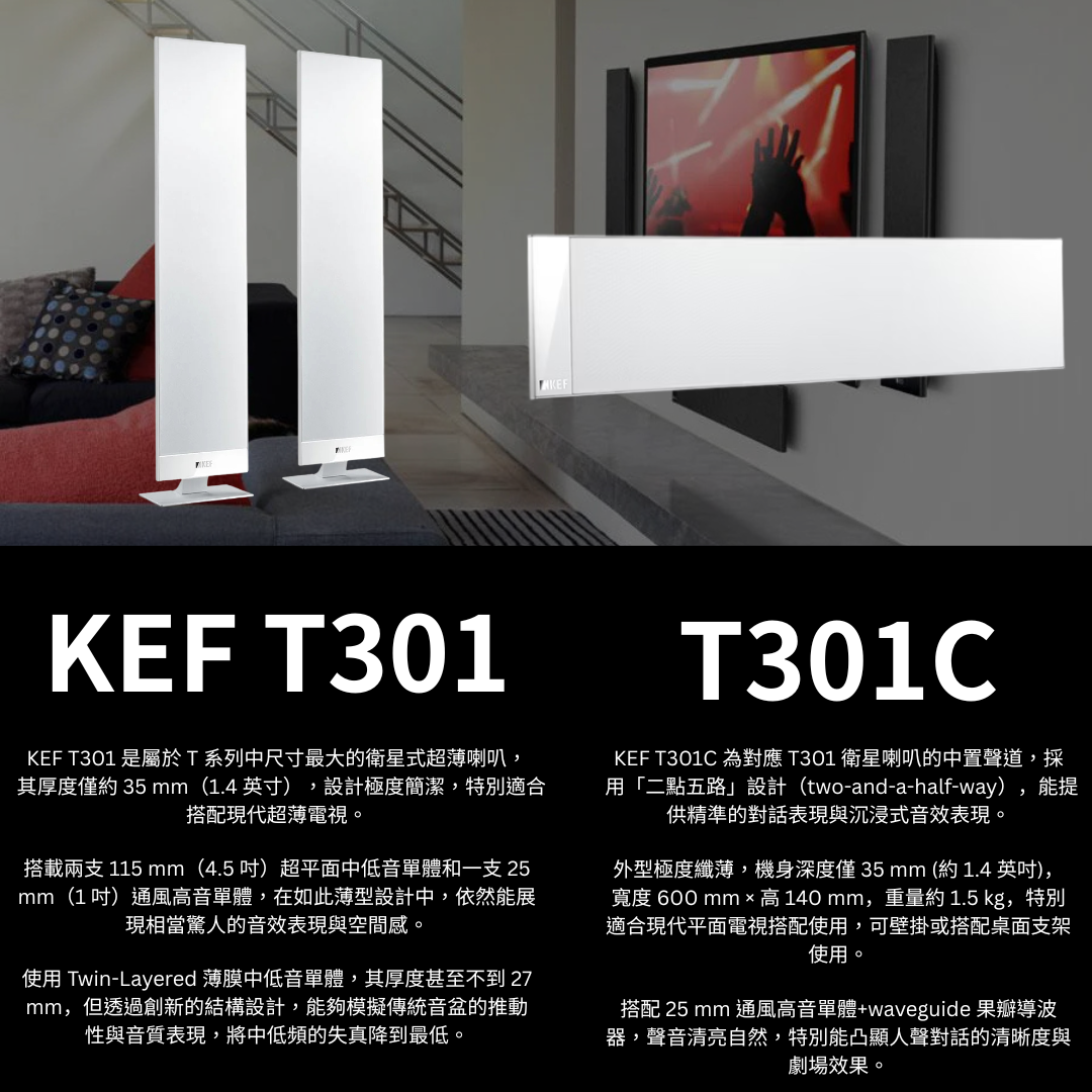 9月優惠組合| KEF T系列5.1.2聲道家庭劇院組 - 禾木音響 - Hemu Audio