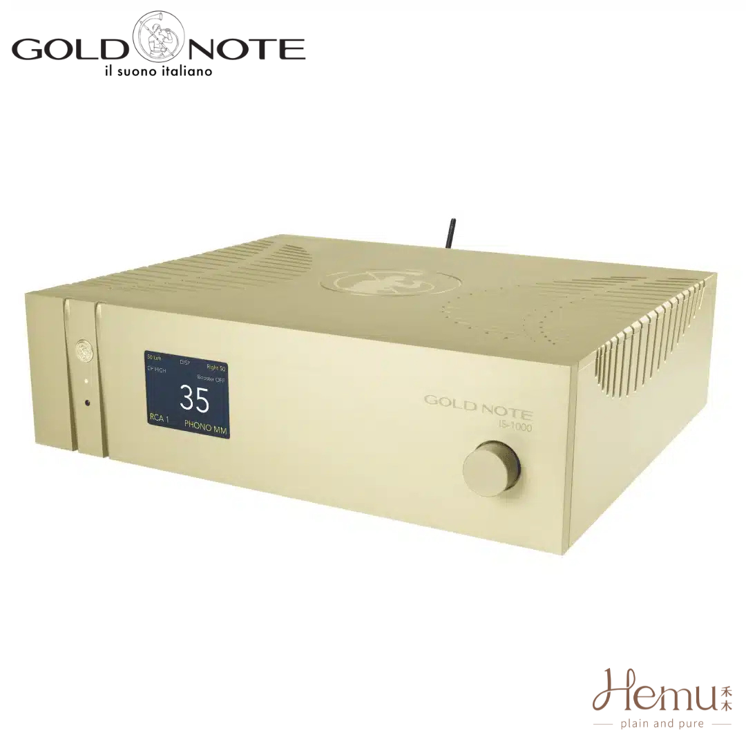 Gold Note - DS-1000 EVO 串流DAC播放器/數位前級 - 禾木音響 - Hemu Audio