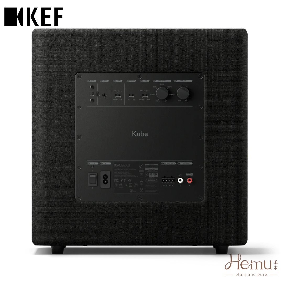 KEF - Kube 10 MIE 超重低音喇叭 - 禾木音響 - Hemu Audio