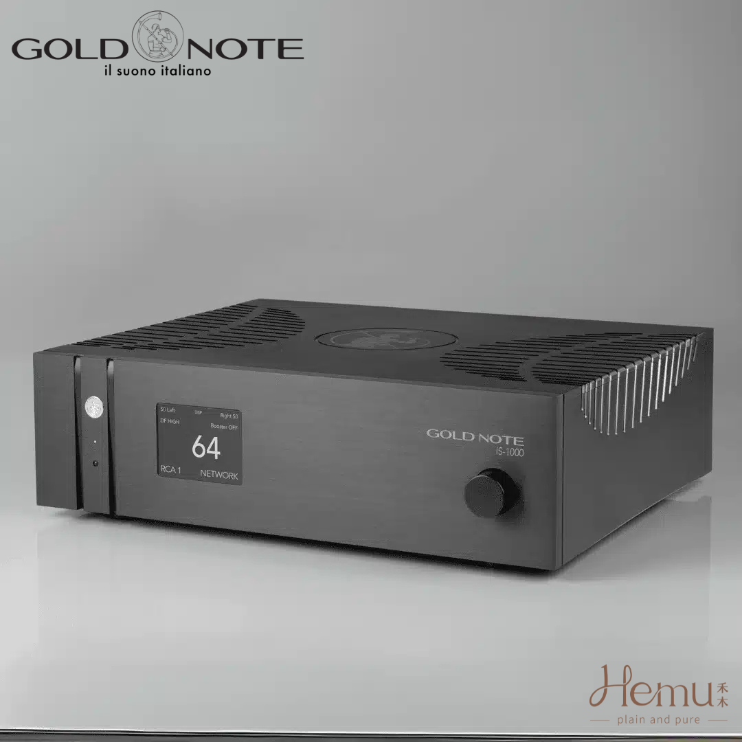 Gold Note - DS-1000 EVO 串流DAC播放器/數位前級 - 禾木音響 - Hemu Audio