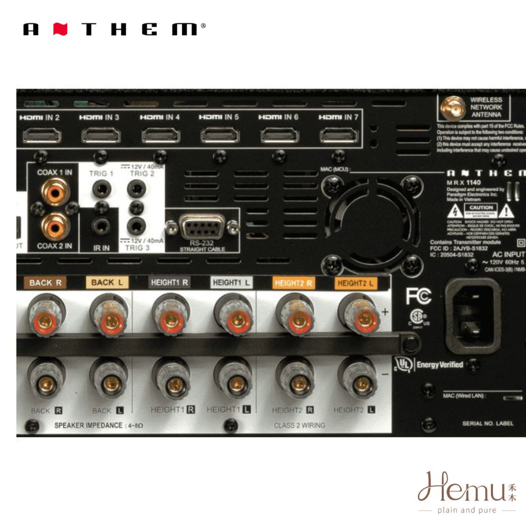 ANTHEM - MRX 1140 8K 環繞綜合擴大機 - 禾木音響 - Hemu Audio