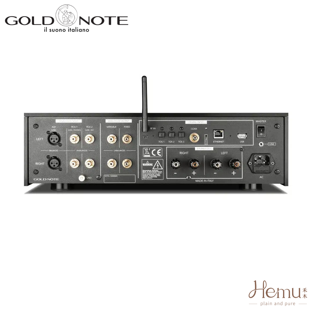 Gold Note - DS-1000 EVO 串流DAC播放器/數位前級 - 禾木音響 - Hemu Audio