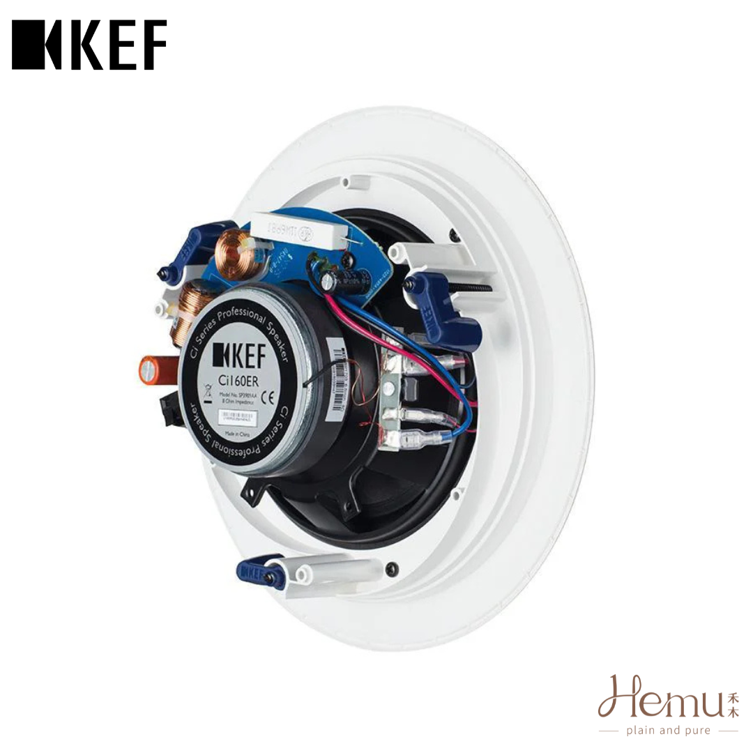 KEF - Ci160ER 崁入式揚聲器 (一對) - 禾木音響 - Hemu Audio