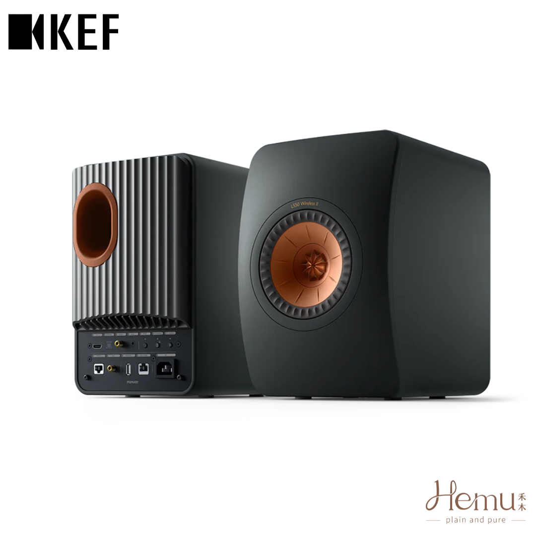 KEF - LS50 Wireless II 書架式揚聲器 (50週年紀念款/主動式) - 禾木音響 - Hemu Audio