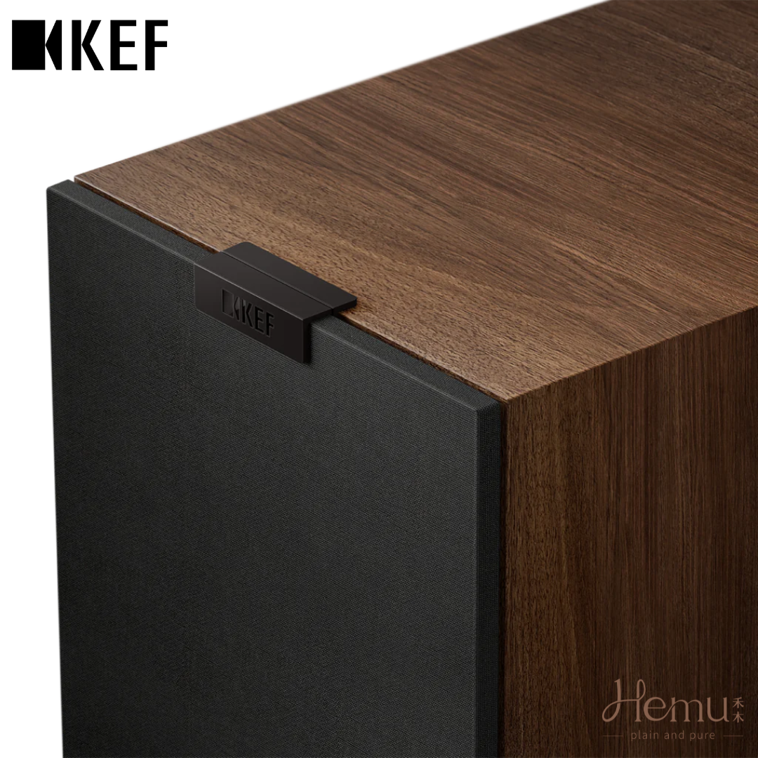 KEF Q8 Meta color walnut