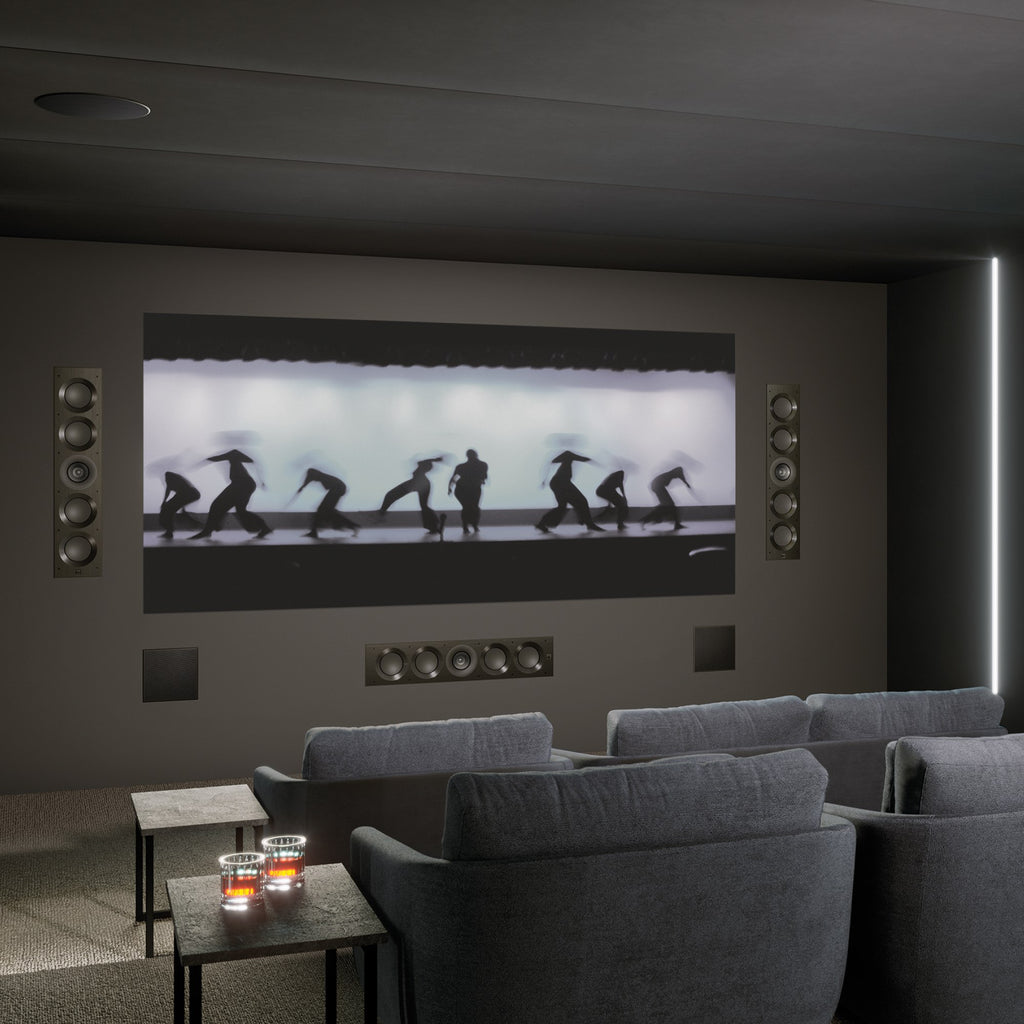 KEF Ci 系列嵌入式喇叭裝潢指南封面 - KEF Ci5160REFM-THX 天花板安裝實際生活照