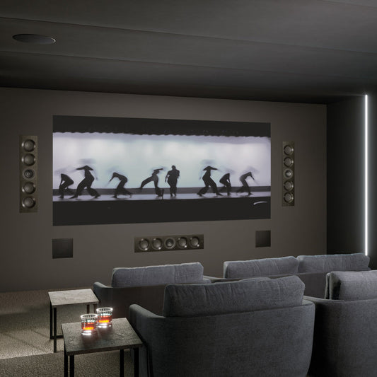 KEF Ci 系列嵌入式喇叭裝潢指南封面 - KEF Ci5160REFM-THX 天花板安裝實際生活照