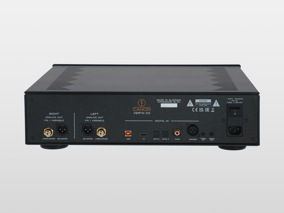 CANOR Verto D3 真空管 DAC 產品圖 3