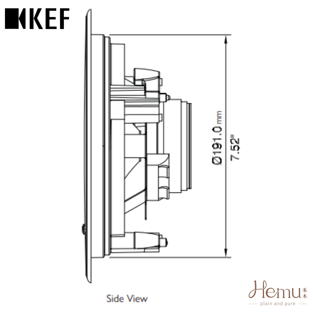 KEF - Ci160ER 崁入式揚聲器 (一對) - 禾木音響 - Hemu Audio