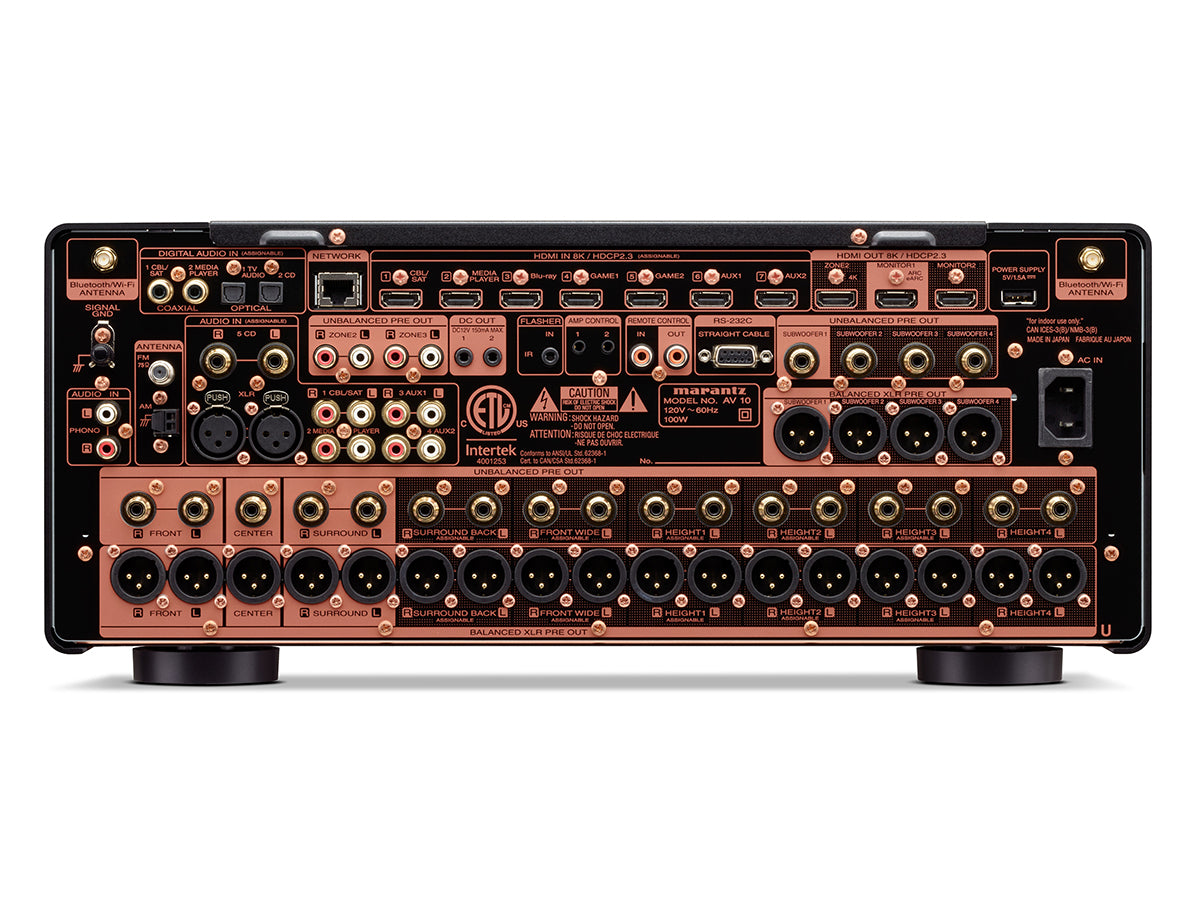 Marantz AV10 15.4 聲道旗艦 AV 前級處理器 產品圖 5