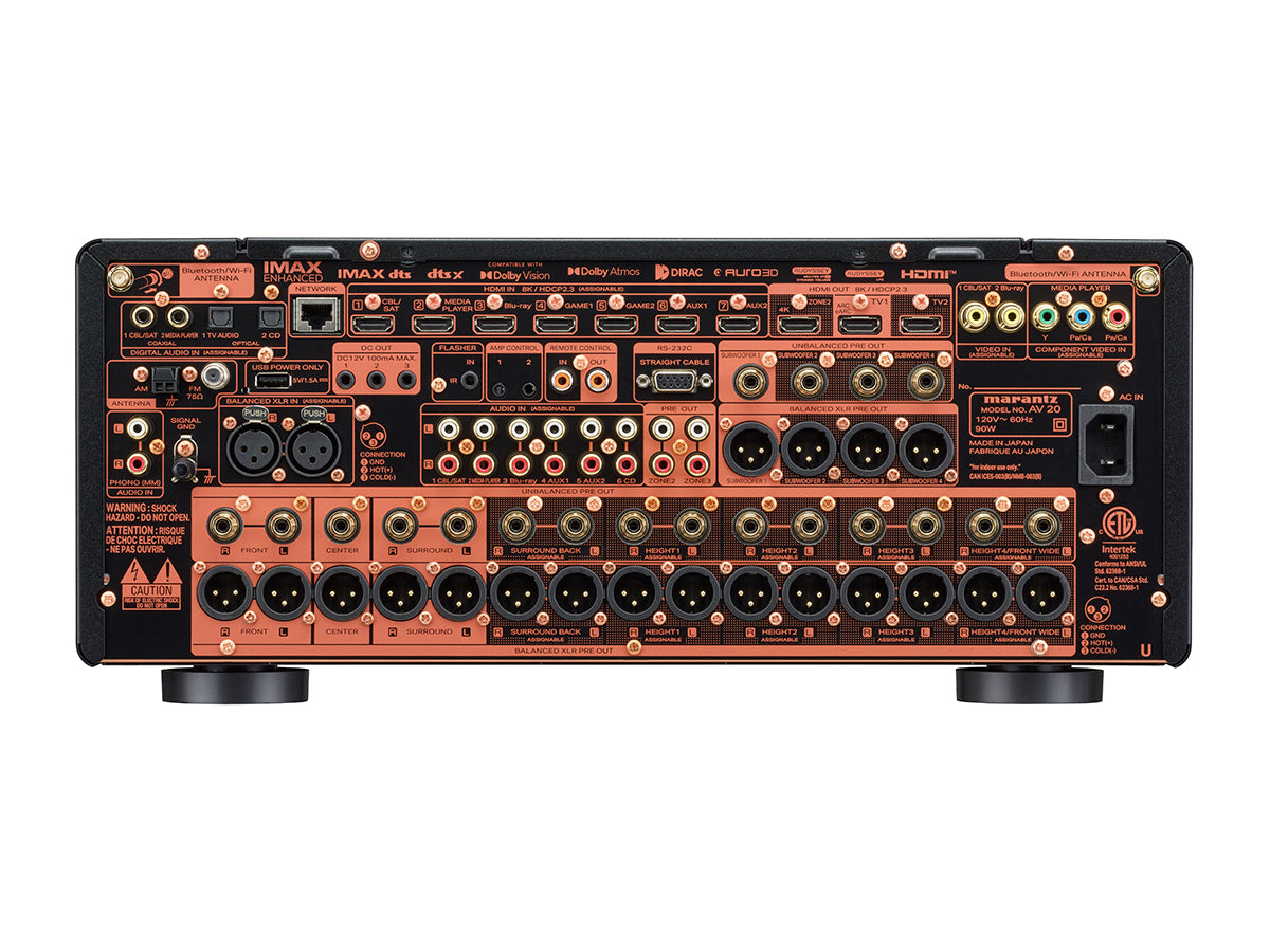 Marantz AV20 13.4 聲道 AV 前級處理器 產品圖 4