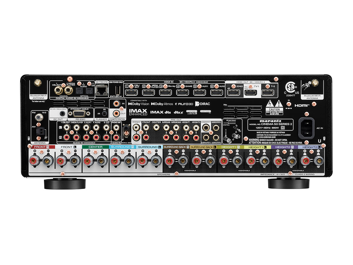 Marantz CINEMA 50 SERIES 2 AV環繞擴大機 產品圖 5