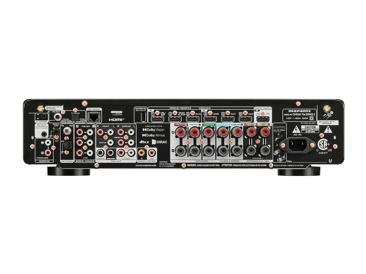 Marantz CINEMA 70s SERIES 2 薄型 AV環繞擴大機 產品圖 3