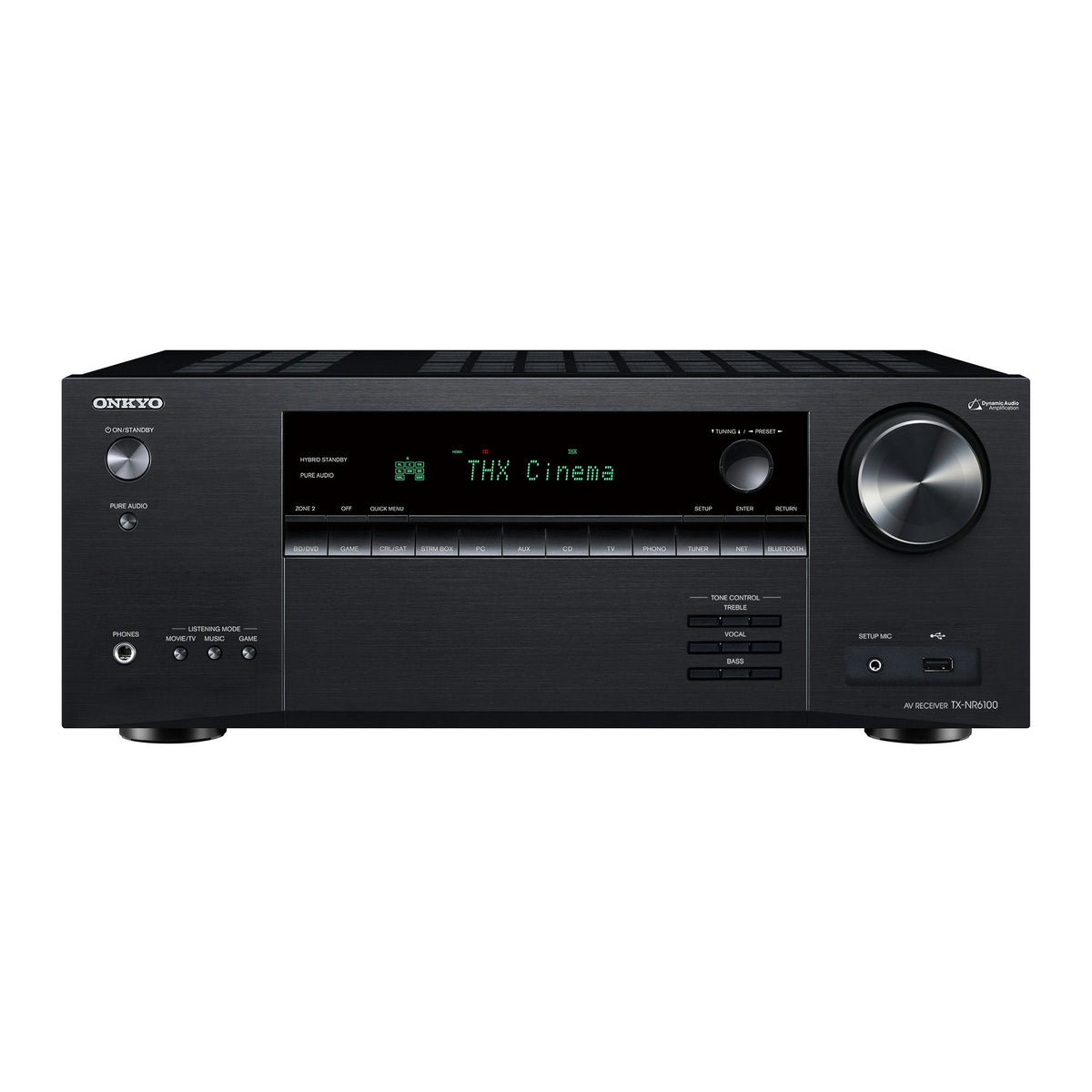 Onkyo TX-NR6100 7.2聲道環繞擴大機 正面