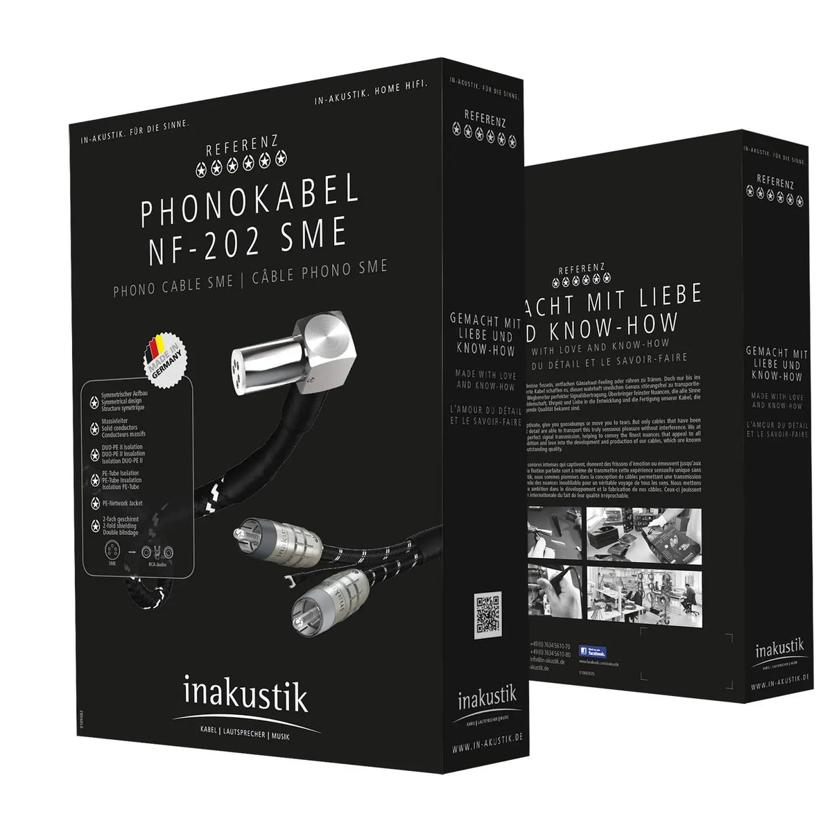 inakustik Referenz Phono NF-202 唱盤線 包裝